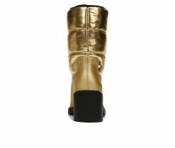 Brand new 🤩 Women's Franco Sarto Snow Heeled Booties Gold ✔️ -London Rag Sales Store 5 269