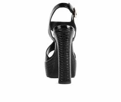 New ⭐ Women's Rag & Co Croft Platform 👗 Dress 🩴 Sandals Black 🥰 -London Rag Sales Store 5 278