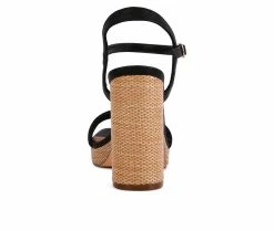 Cheapest 🤩 Women's London Rag Buxor 👗 Dress 🩴 Sandals Black ⌛ -London Rag Sales Store 5 292