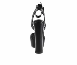 Deals ๐ Women's London Rag Roger Platform ๐ Dress ๐ฉด Sandals Black โญ 11 Deals ๐ Women's London Rag Roger Platform ๐ Dress ๐ฉด Sandals Black โญ -London Rag Sales Store 5 298