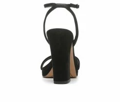 Best Pirce ⭐ Women's Franco Sarto Daffy 👗 Dress 🩴 Sandals Black Suede 😍 -London Rag Sales Store 5 339