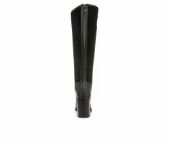 Buy 💯 Women's Franco Sarto Rivet Tall Knee High Heeled 🥾 Boots Black 🔔 -London Rag Sales Store 5 342