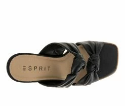 Best deal ✔️ Women's Esprit Victoria Wedge 🩴 Sandals Black 🥰 -London Rag Sales Store 5 438