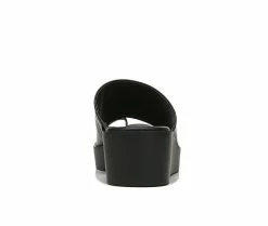 Cheap 🌟 Women's Franco Sarto Cessa Platform Wedge 🩴 Sandals Black 😀 -London Rag Sales Store 5 443