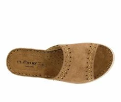 Hot Sale ⭐ Women's Flexus Basie Wedge 🩴 Sandals Copper 🛒 -London Rag Sales Store 5 448