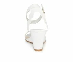 Cheapest ๐ฅฐ Women's Journee Collection Loucia Wedge ๐ฉด Sandals White ๐ 11 Cheapest ๐ฅฐ Women's Journee Collection Loucia Wedge ๐ฉด Sandals White ๐ -London Rag Sales Store 5 499