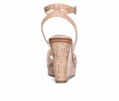 Best Pirce 👍 Women's CL By Laundry Booming Wedges Dark Nude ⌛ -London Rag Sales Store 5 509