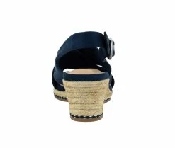 Buy 🥰 Women's Bella Vita Nadette II Wedges Navy Suede 🔔 -London Rag Sales Store 5 515