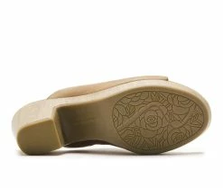 Hot Sale 🥰 Women's Rockport Vivianne Slide 👗 Dress 🩴 Sandals Honey Leather 🔥 -London Rag Sales Store 5 52