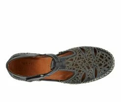 Wholesale 🛒 Women's SPRING STEP Irin Wedges Black 🛒 -London Rag Sales Store 5 528