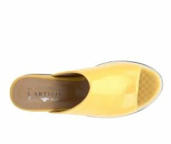 Flash Sale 👍 Women's L'Artiste Alurrin Platform Wedges Yellow ⭐ -London Rag Sales Store 5 529