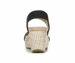 Best Sale 👏 Women's LifeStride Delta Wedges Black 🛒 -London Rag Sales Store 5 536