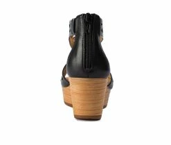 Deals 🧨 Women's Baretraps Miriam Platform Wedge 🩴 Sandals Black ⭐ -London Rag Sales Store 5 539