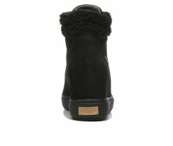 Best reviews of 🎁 Women's Dr. Scholls Madison Hike Wedge Combat 🥾 Boots Black 🔥 -London Rag Sales Store 5 554