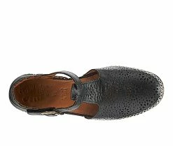 Best Sale ❤️ Women's SPRING STEP Airy Wedge 👠 Heels Black 👍 -London Rag Sales Store 5 570