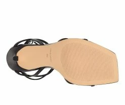 Best Sale 🛒 Women's Nine West Tidle Stiletto 🩴 Sandals Black Patent 🔥 -London Rag Sales Store 5 596