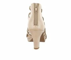 Promo 😀 Women's Easy Street Elated 👗 Dress 🩴 Sandals Nude 👏 -London Rag Sales Store 5 632