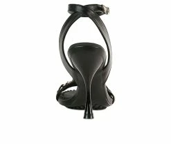 New 💯 Women's Rag & Co Daenerys 👗 Dress 🩴 Sandals Black 🔔 -London Rag Sales Store 5 643