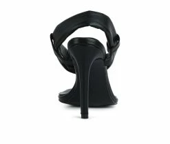 Wholesale 😍 Women's Rag & Co Single 👗 Dress 🩴 Sandals Black 😀 -London Rag Sales Store 5 644