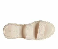 New 😀 Women's Madden Girl Haley Lugged 🩴 Sandals Bone ⌛ -London Rag Sales Store 5 68