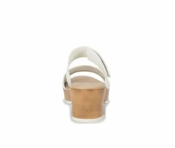 Best Sale 💯 Women's Baretraps Gigi Block Heeled 🩴 Sandals White 🔔 -London Rag Sales Store 5 73