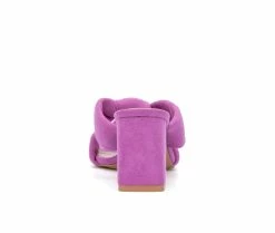 New 🤩 Women's Torgeis Flamingo 👗 Dress 🩴 Sandals Purple 🤩 -London Rag Sales Store 5 736