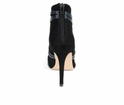 Best reviews of 🛒 Women's Journee Collection Samara Stiletto Peep Toe Booties Black 🤩 -London Rag Sales Store 5 776