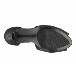 Buy 😉 Women's Nine West Hanya 👗 Dress 🩴 Sandals Black/Clear 👏 -London Rag Sales Store 5 791