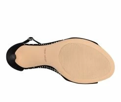 Best deal 👍 Women's Nine West Imery Peep Toe Booties Silver/Black 🌟 -London Rag Sales Store 5 812