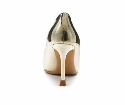 Hot Sale 🎉 Women's London Rag Poudre Pumps Gold 👏 -London Rag Sales Store 5 814