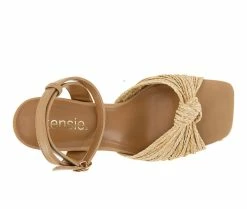 New 👏 Women's KENSIE Kaiko Heeled 👗 Dress 🩴 Sandals Natural 💯 -London Rag Sales Store 5 83