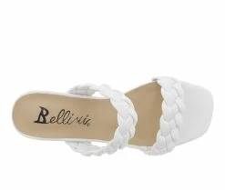Brand new 💯 Women's Bellini Fuss 👗 Dress 🩴 Sandals White 💯 -London Rag Sales Store 5 84