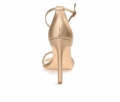 Best Pirce 💯 Women's Journee Collection Zoya Special Occasion Stilettos Gold ⭐ -London Rag Sales Store 5 852