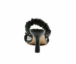 Best Pirce 🧨 Women's London Rag Lady Lynn 👗 Dress 🩴 Sandals Black 🔔 -London Rag Sales Store 5 853