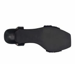 Wholesale 🧨 Women's Halston Hong Kong 👗 Dress 🩴 Sandals Black ⌛ -London Rag Sales Store 5 861