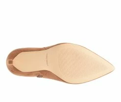 Promo 👏 Women's Nine West Tries Heeled Fringe Booties Cognac Suede ⭐ -London Rag Sales Store 5 950